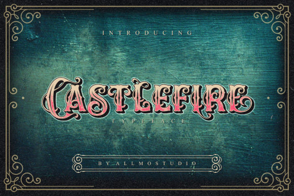 Castlefire: A Display Font That Commands Attention