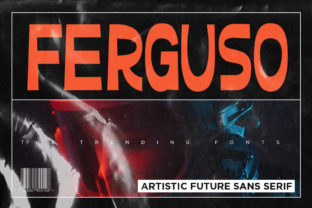 Ferguso: A Playfully Nostalgic Display Font