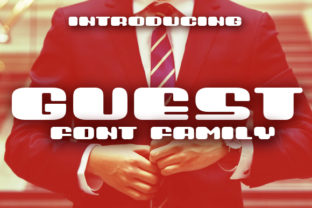 Guest: A Bold Display Font for Modern Brands