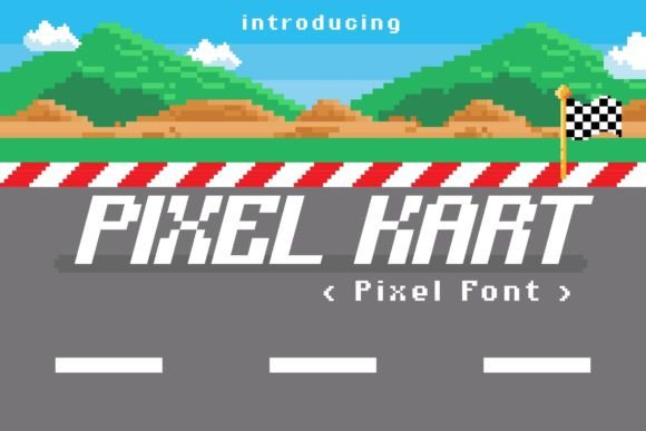 Pixel Kart: A Typeface for Retro Game Design and Beyond