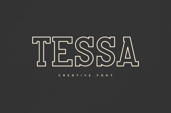 Tessa: The Elegant Display Font for Distinctive Design